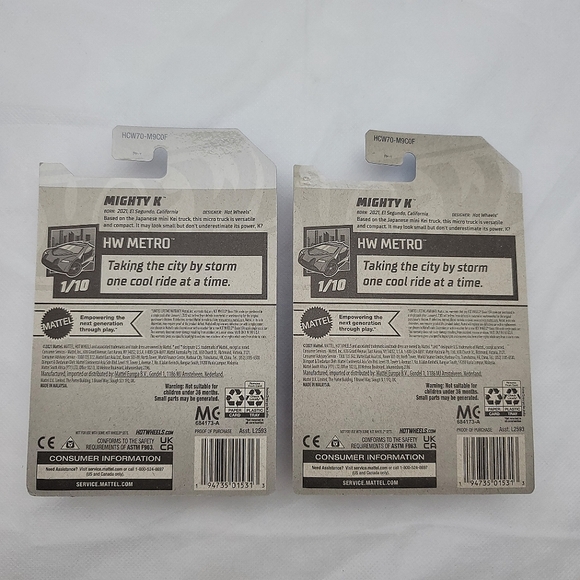 Hot Wheels Mighty K HW Metro - Picture 2 of 2